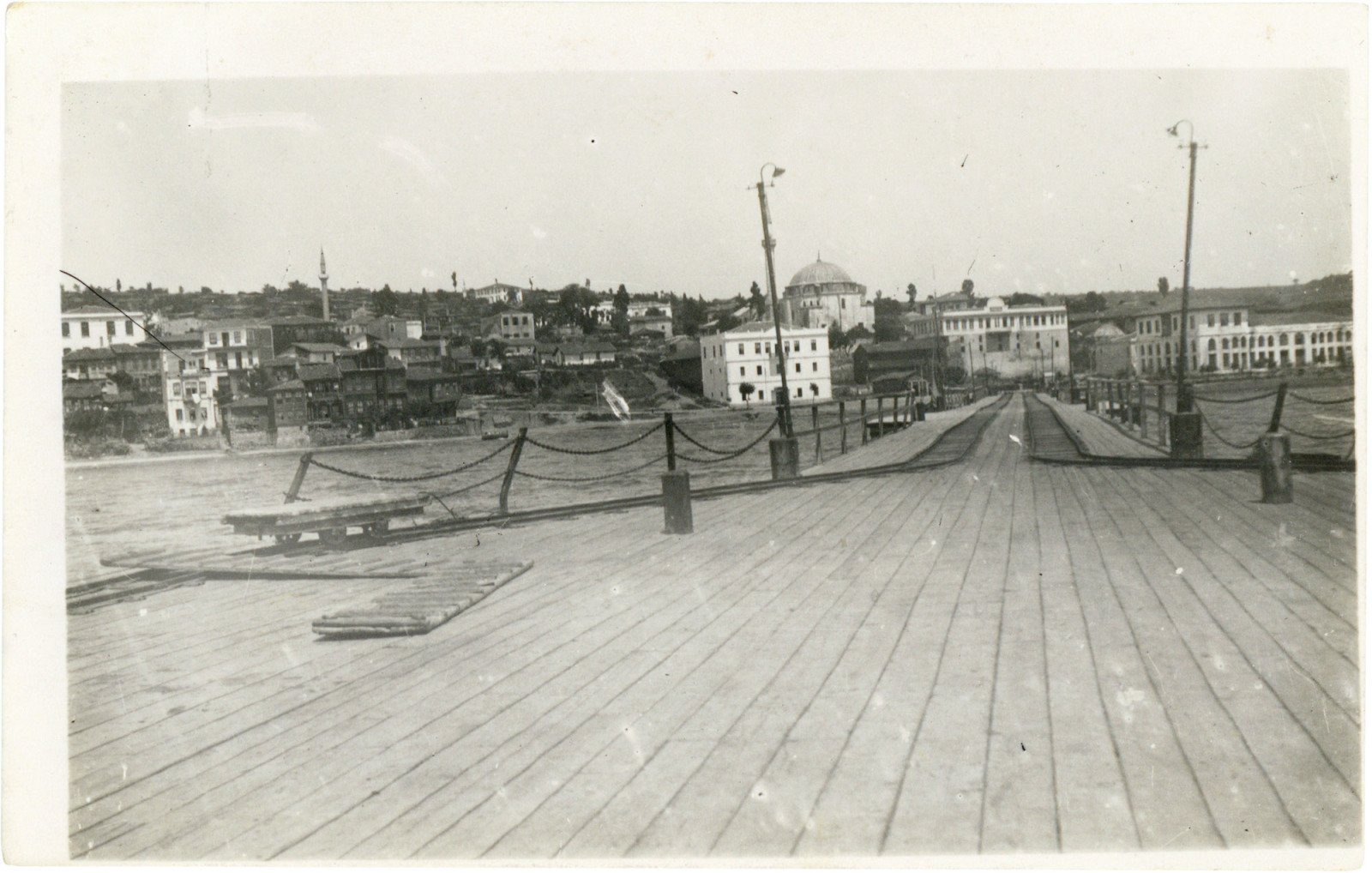 Tekirdağ Rıhtımı, Tahminen 1940’lar / Ahmet Hamdi Fotoğrafhanesi / Salt Araştırma, Kartpostal ve Fotoğraf Arşivi